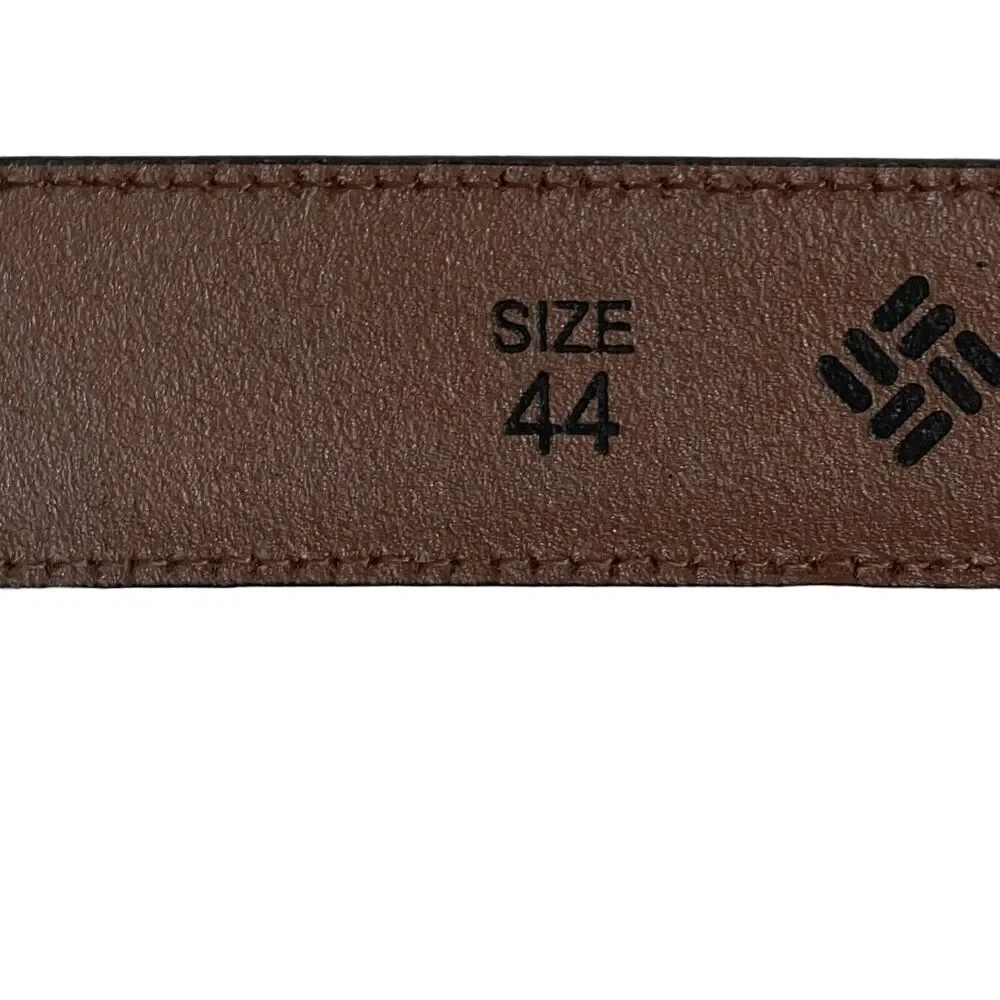 NWT Columbia‎ Sportswear Company Men's size 44 Synthetic Leather Tan Belt